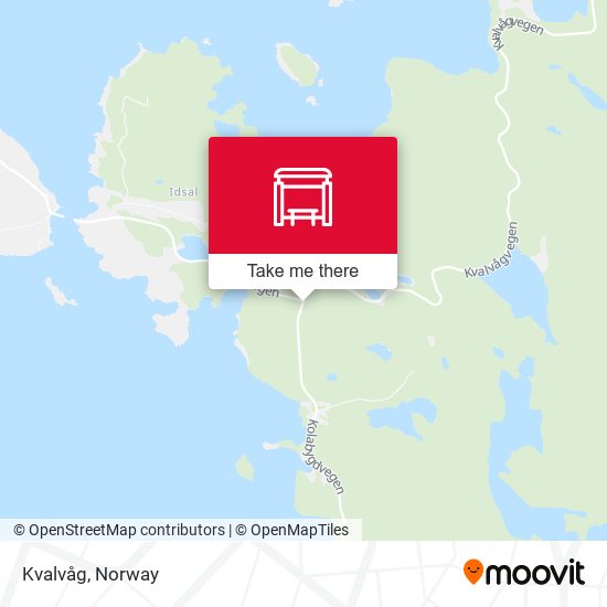 Kvalvåg map