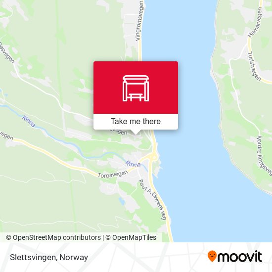 Slettsvingen map