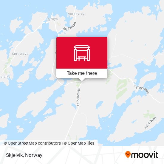 Skjelvik map