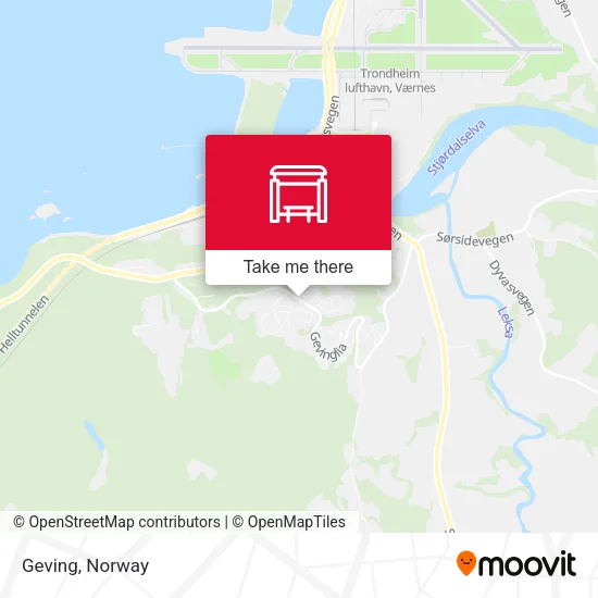 Geving map