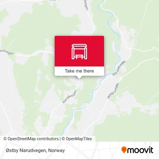 Østby Narudvegen map