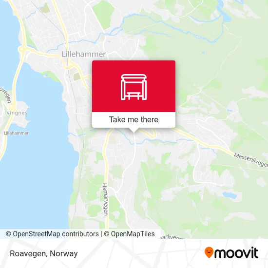 Roavegen map
