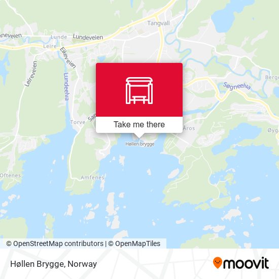 Høllen Brygge map