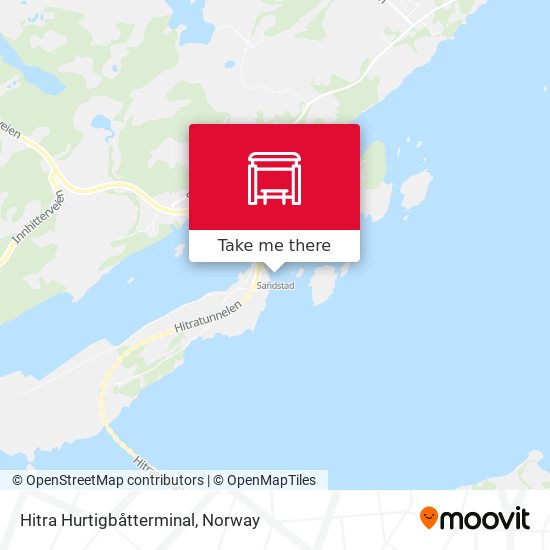 Hitra Hurtigbåtterminal map
