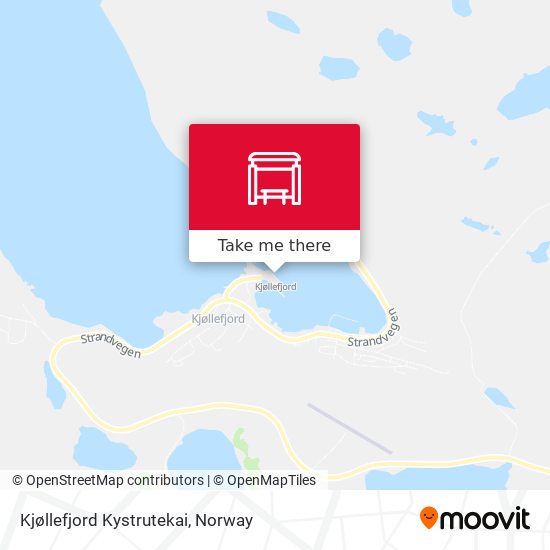 Kjøllefjord Kystrutekai map