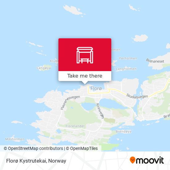 Florø Kystrutekai map