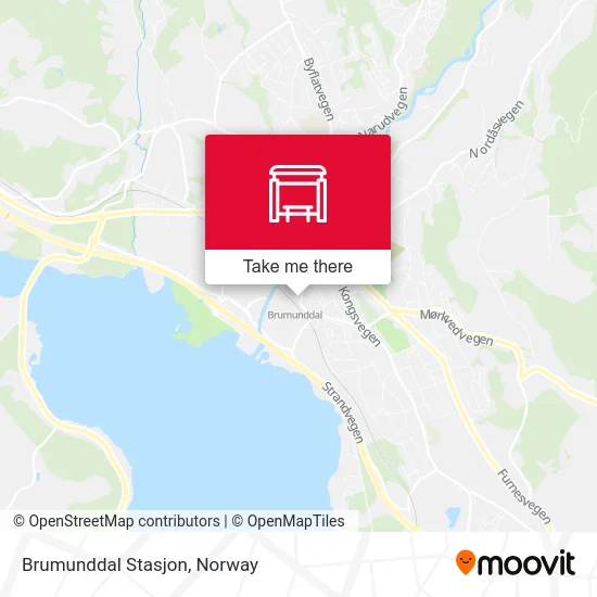 Brumunddal Stasjon map