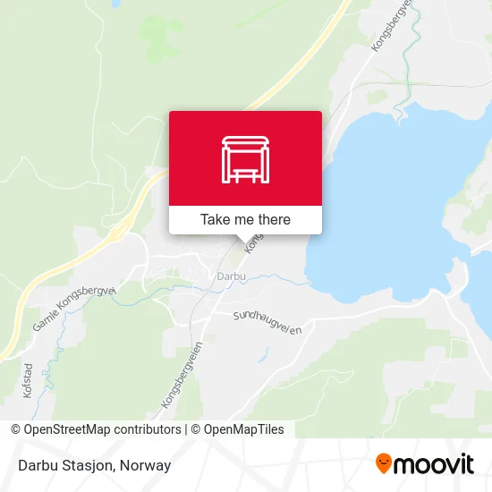 Darbu Stasjon map