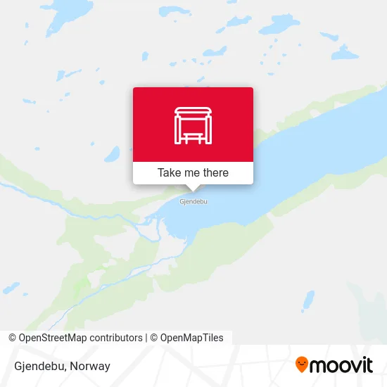 Gjendebu map
