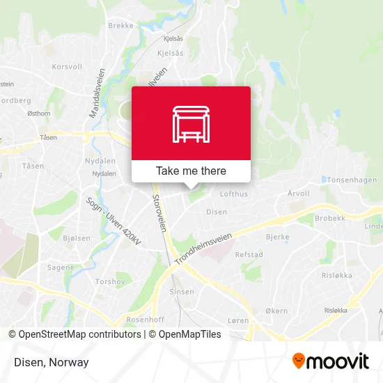 Disen map