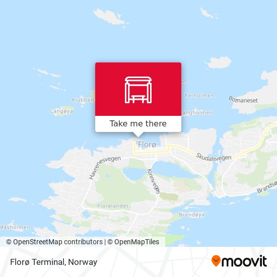 Florø Terminal map