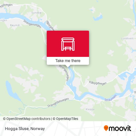 Hogga Sluse map