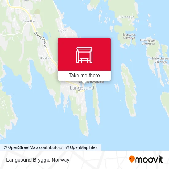 Langesund Brygge map