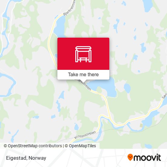 Eigestad map