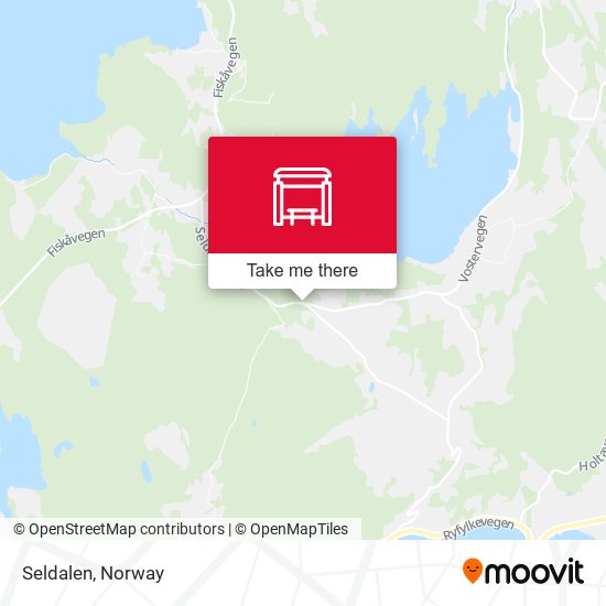 Seldalen map