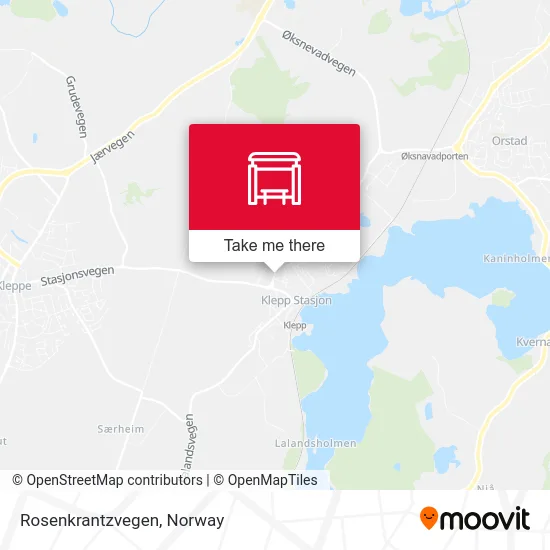 Rosenkrantzvegen map