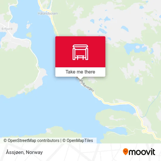 Åssjøen map