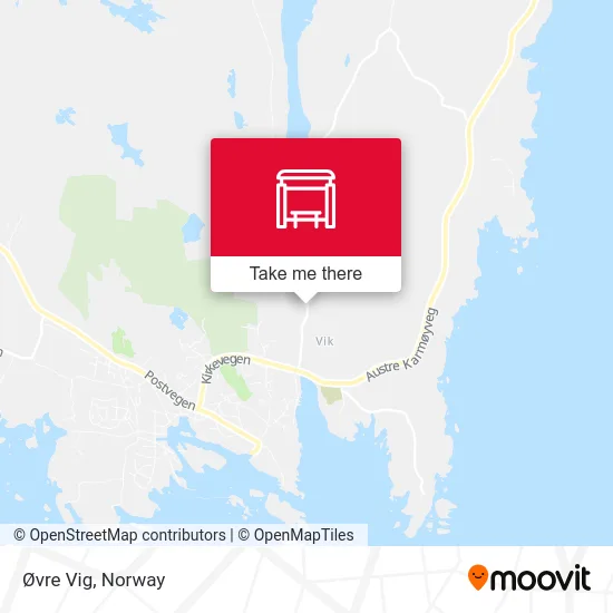 Øvre Vig map