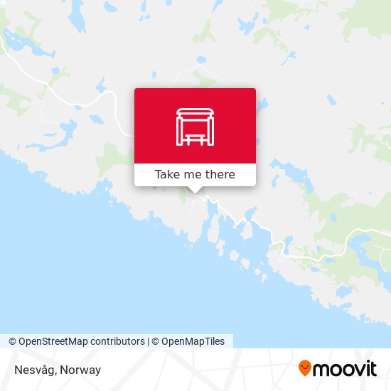 Nesvåg map