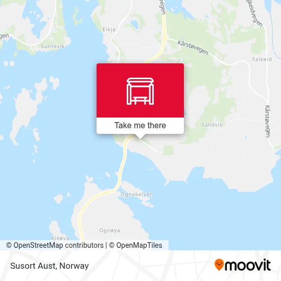 Susort Aust map