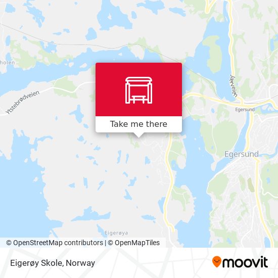 Eigerøy Skole map