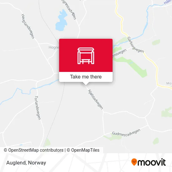 Auglend map