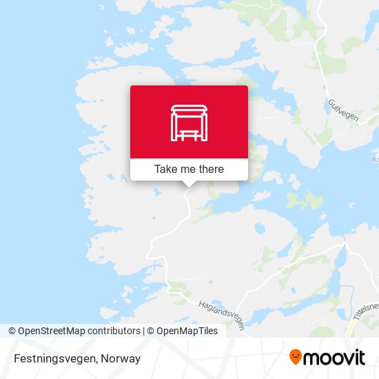 Festningsvegen map