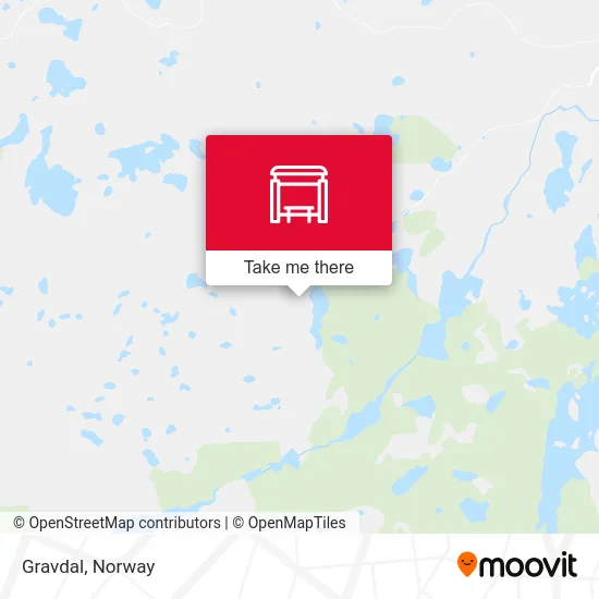 Gravdal map