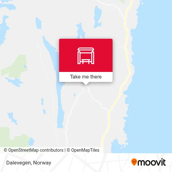 Dalevegen map