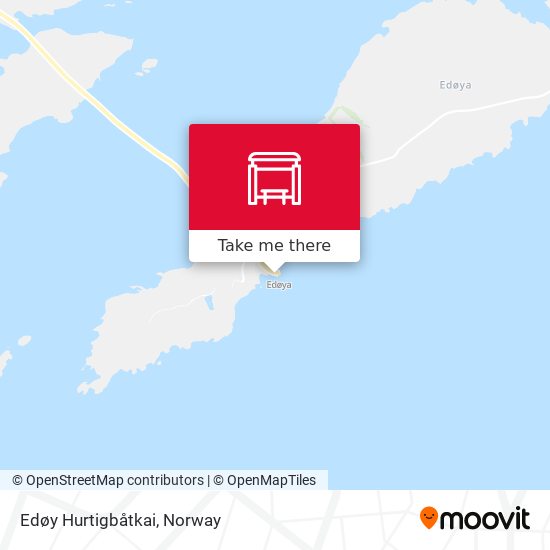 Edøy Hurtigbåtkai map