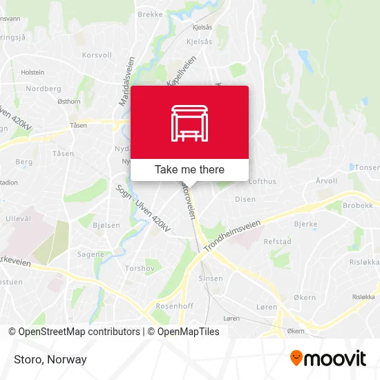Storo map