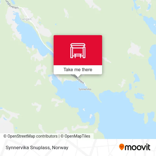 Synnervika Snuplass map
