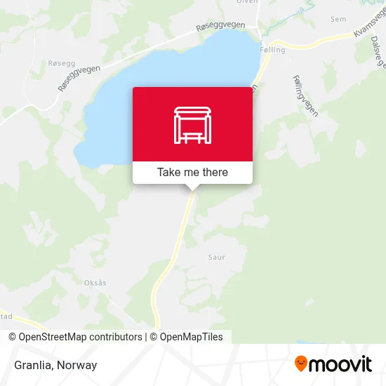 Granlia map