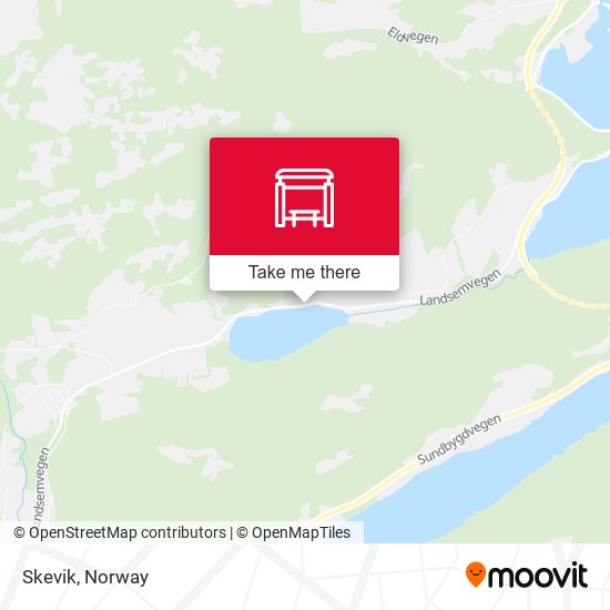 Skevik map