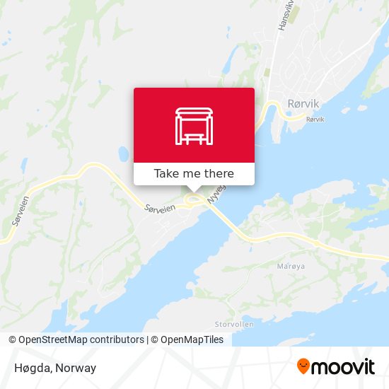 Høgda map