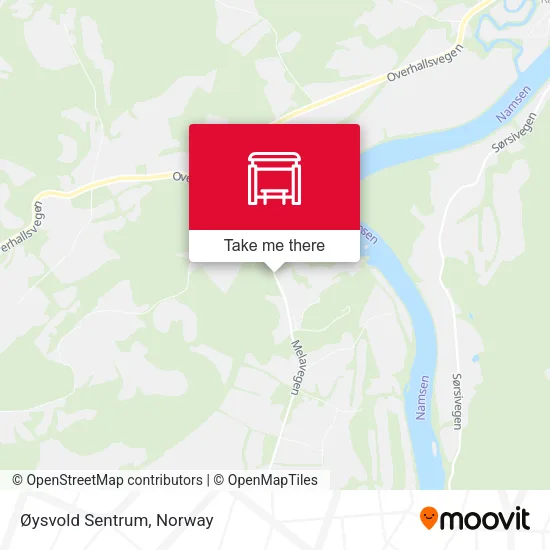 Øysvold Sentrum map