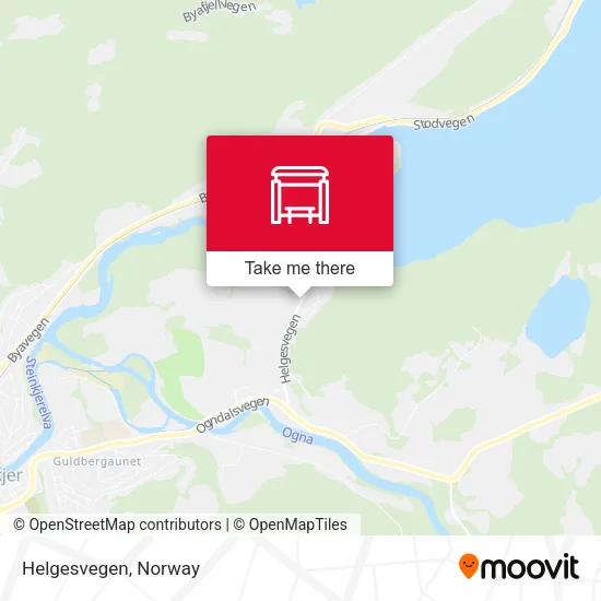 Helgesvegen map