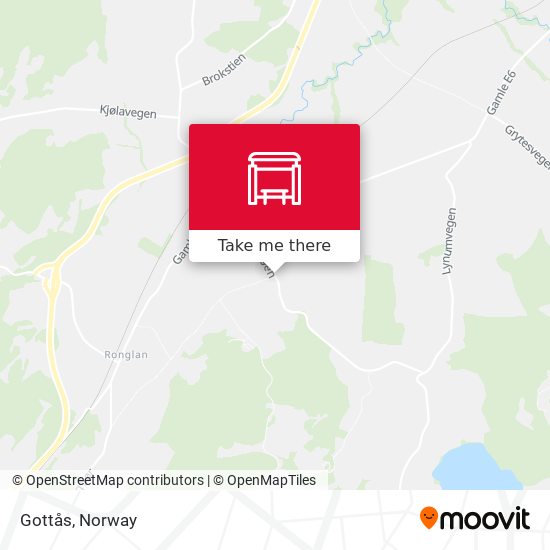 Gottås map