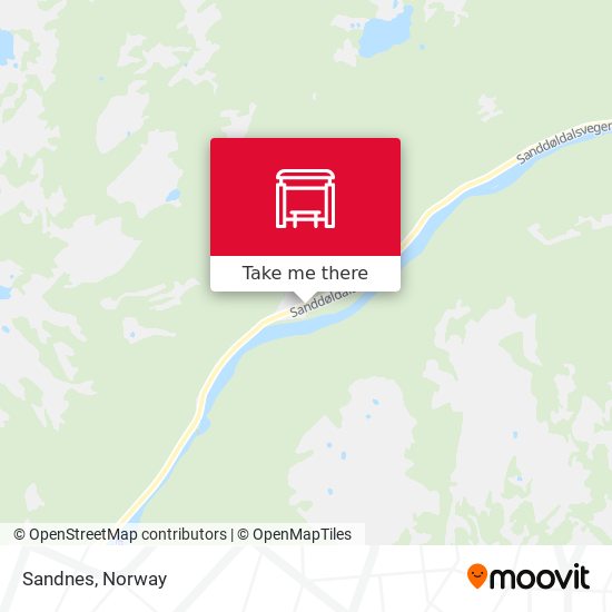 Sandnes map