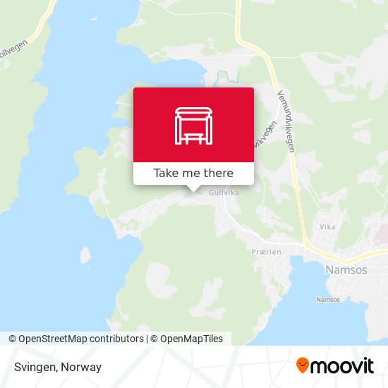 Svingen map