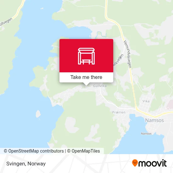 Svingen map