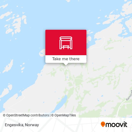 Engesvika map