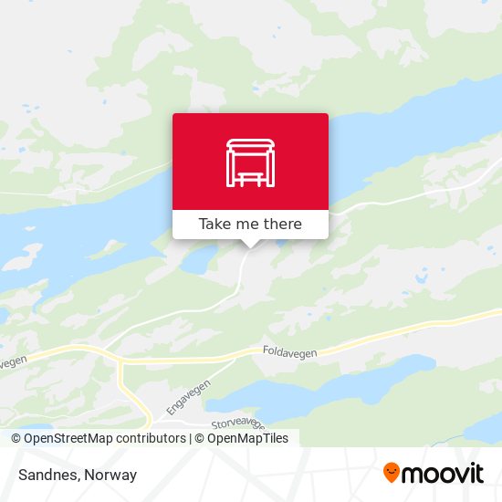 Sandnes map