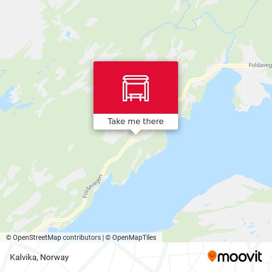 Kalvika map