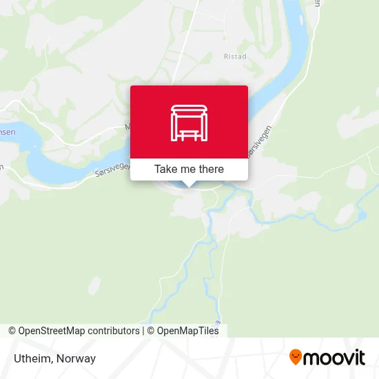 Utheim map