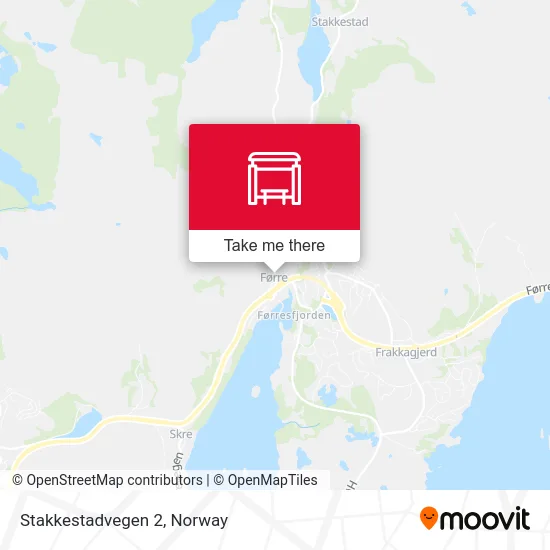Stakkestadvegen 2 map