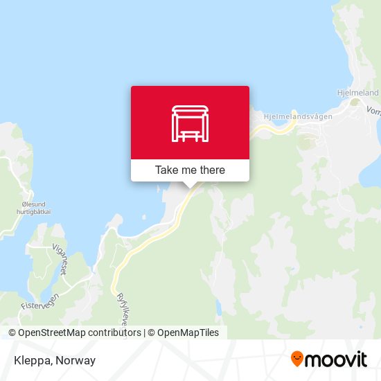 Kleppa map