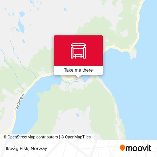 Ilsvåg Fisk map