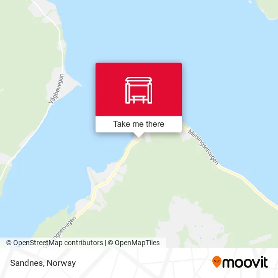 Sandnes map