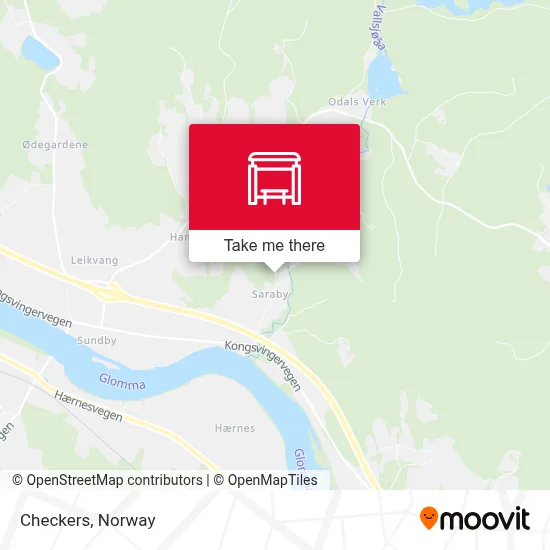 Dammen map